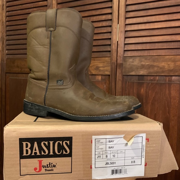justin basics boots